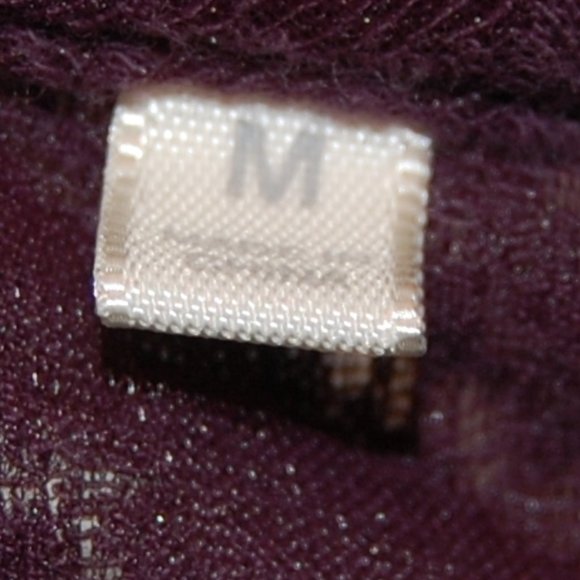 Martin & OSA Women's Brown Flower Print Long Sleeve Sheer Shirt Size M - Picture 7 of 7